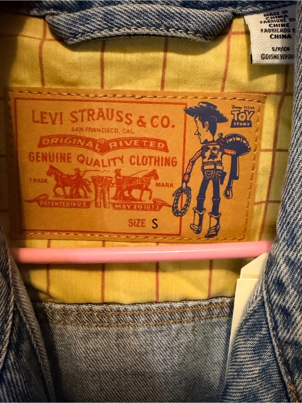 ‼️Limited Edition‼️ Levi’s X Toy Story Type III Trucker Jacket NWT!! - Picture 7 of 16
